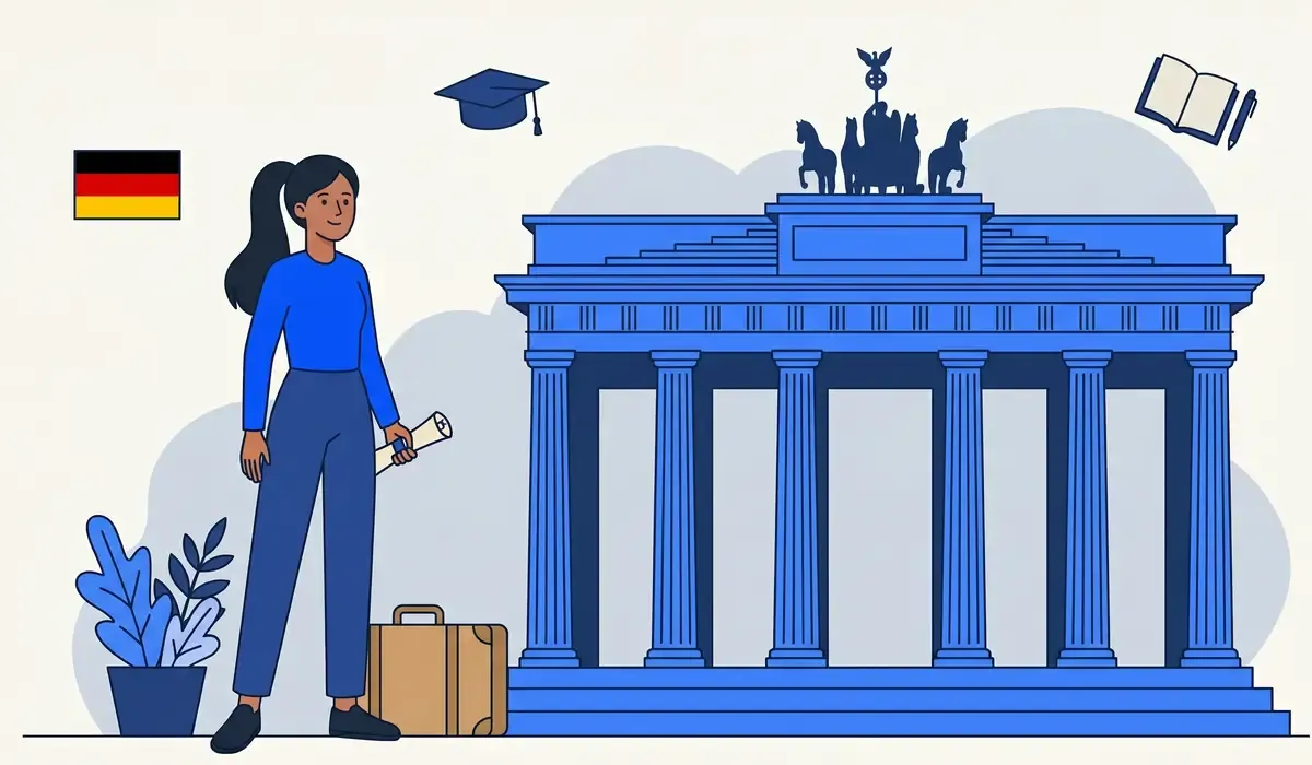 Indian student at a German public university